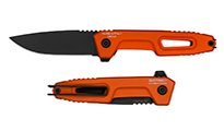 Extrema Ratio SATRE F NITROGEN ORANGE BLACK 24604 by Unknown